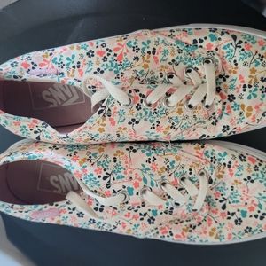 Vans Floral Shoes